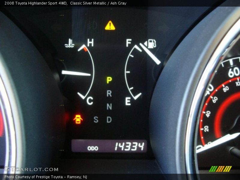 Classic Silver Metallic / Ash Gray 2008 Toyota Highlander Sport 4WD