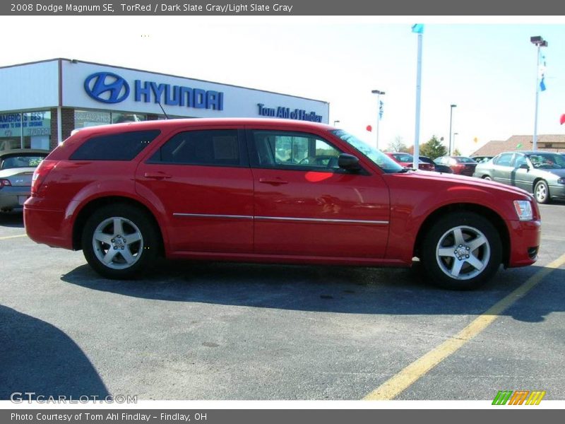 TorRed / Dark Slate Gray/Light Slate Gray 2008 Dodge Magnum SE