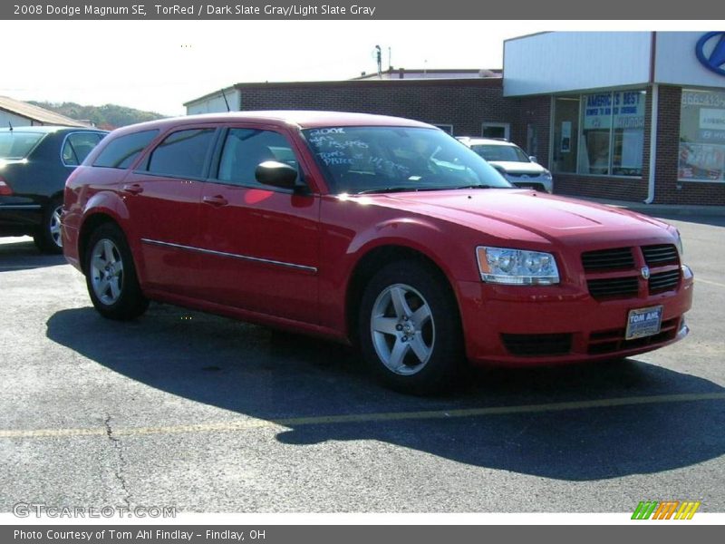 TorRed / Dark Slate Gray/Light Slate Gray 2008 Dodge Magnum SE