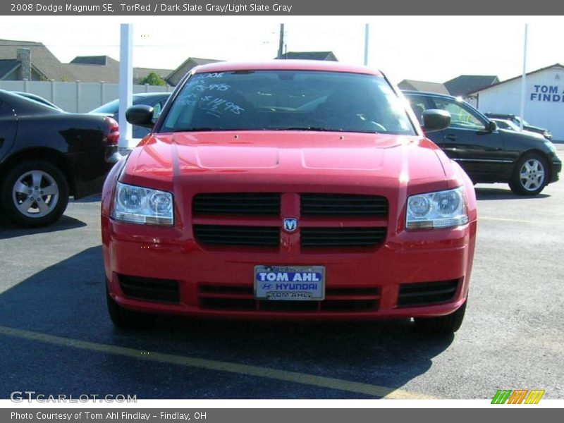 TorRed / Dark Slate Gray/Light Slate Gray 2008 Dodge Magnum SE