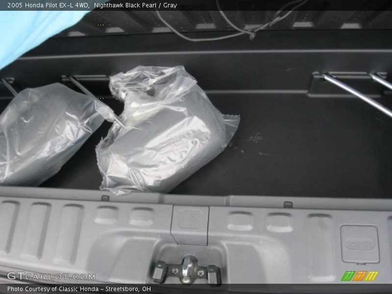 Nighthawk Black Pearl / Gray 2005 Honda Pilot EX-L 4WD