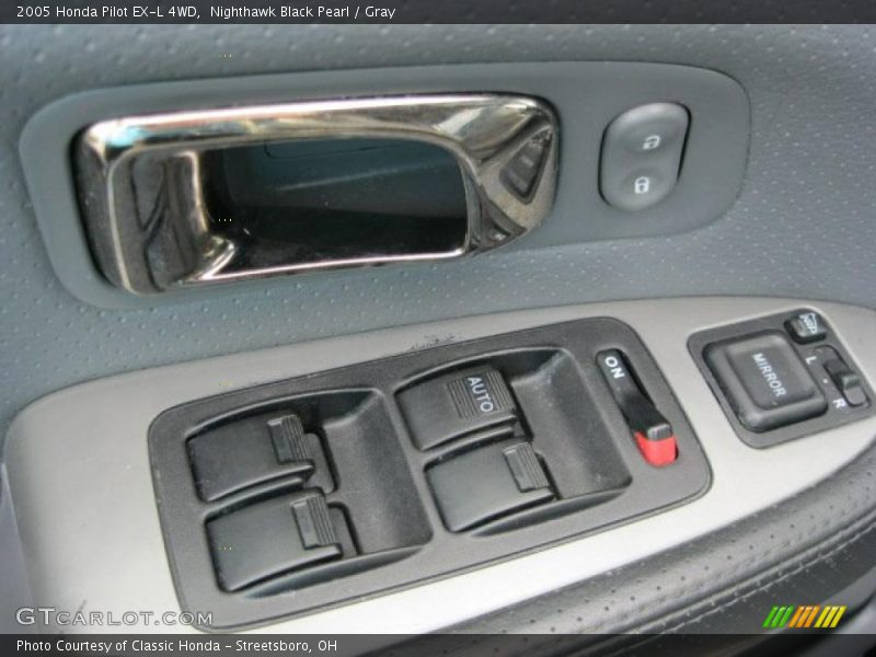Nighthawk Black Pearl / Gray 2005 Honda Pilot EX-L 4WD