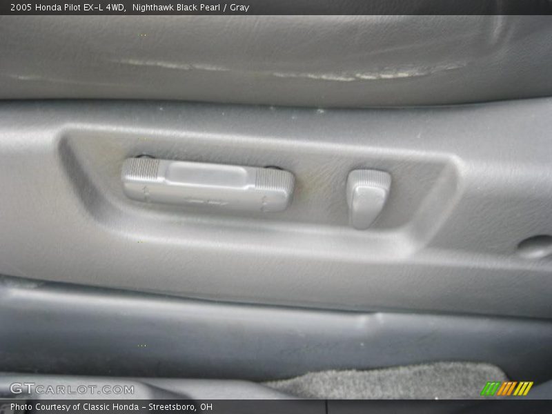 Nighthawk Black Pearl / Gray 2005 Honda Pilot EX-L 4WD