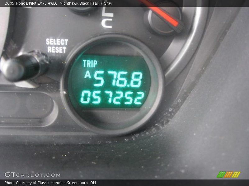Nighthawk Black Pearl / Gray 2005 Honda Pilot EX-L 4WD