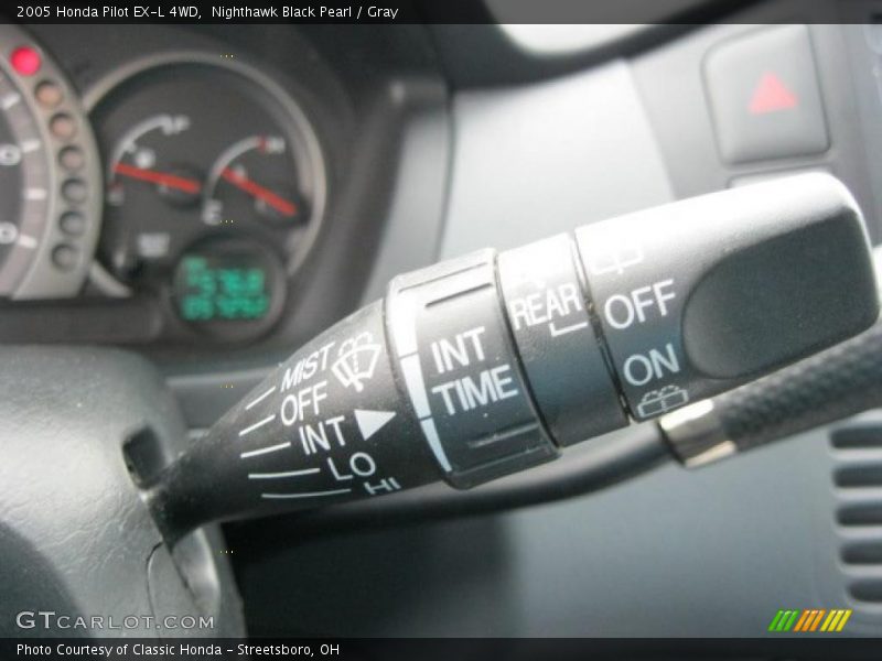 Nighthawk Black Pearl / Gray 2005 Honda Pilot EX-L 4WD