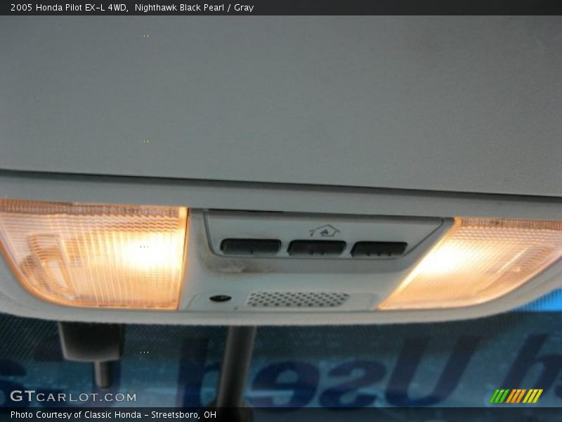 Nighthawk Black Pearl / Gray 2005 Honda Pilot EX-L 4WD