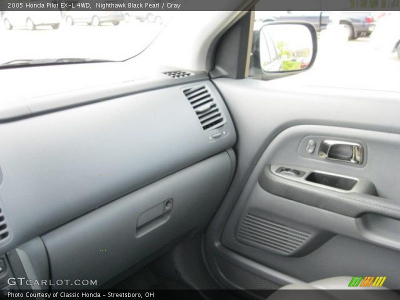 Nighthawk Black Pearl / Gray 2005 Honda Pilot EX-L 4WD