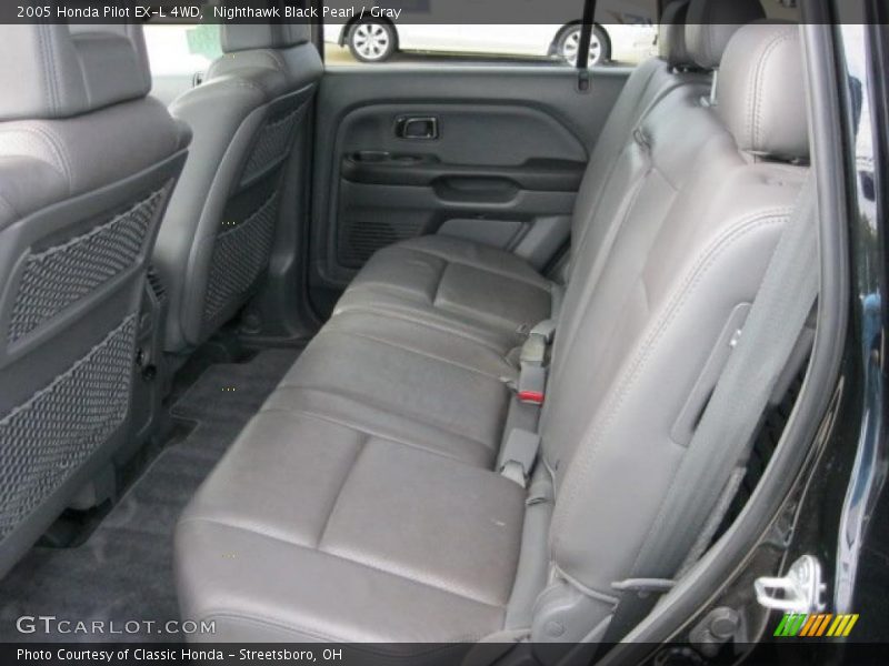 Nighthawk Black Pearl / Gray 2005 Honda Pilot EX-L 4WD