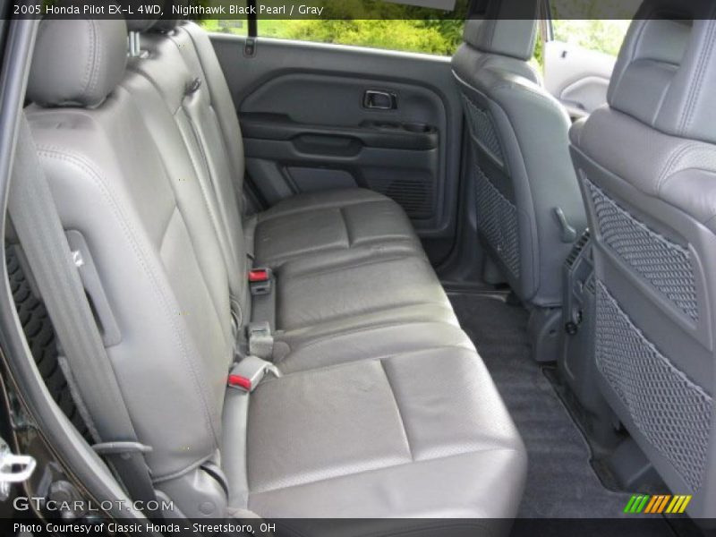 Nighthawk Black Pearl / Gray 2005 Honda Pilot EX-L 4WD