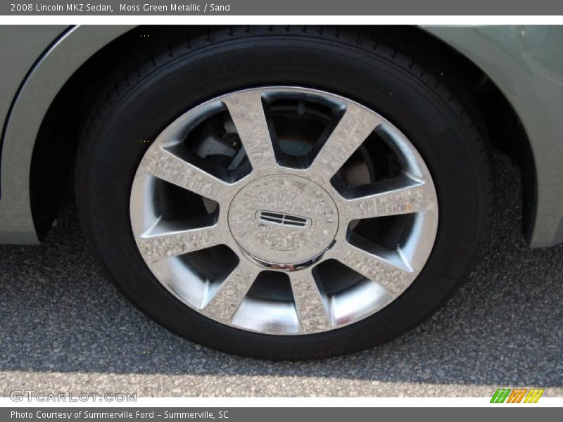 Moss Green Metallic / Sand 2008 Lincoln MKZ Sedan