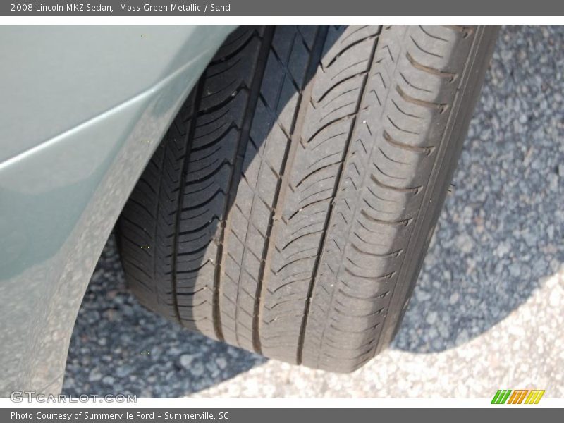 Moss Green Metallic / Sand 2008 Lincoln MKZ Sedan