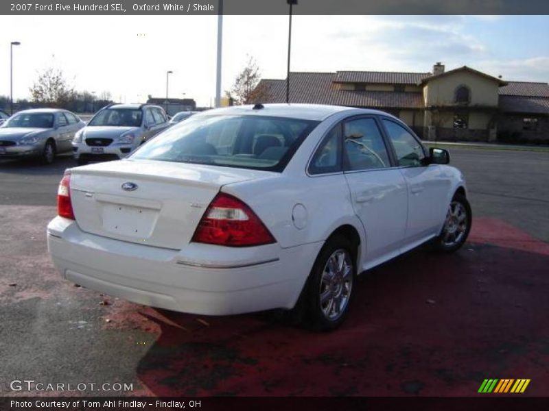 Oxford White / Shale 2007 Ford Five Hundred SEL