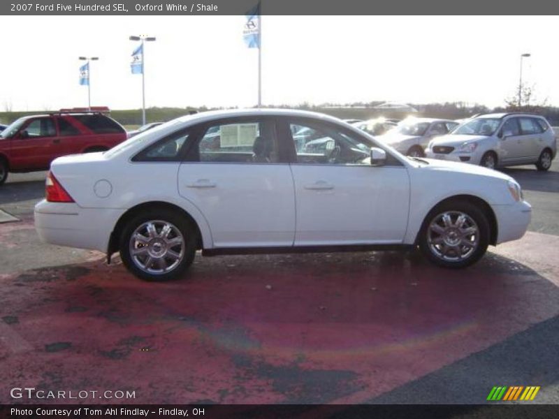 Oxford White / Shale 2007 Ford Five Hundred SEL