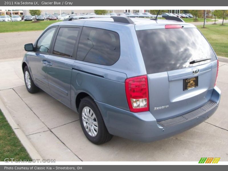 Glacier Blue / Gray 2011 Kia Sedona LX