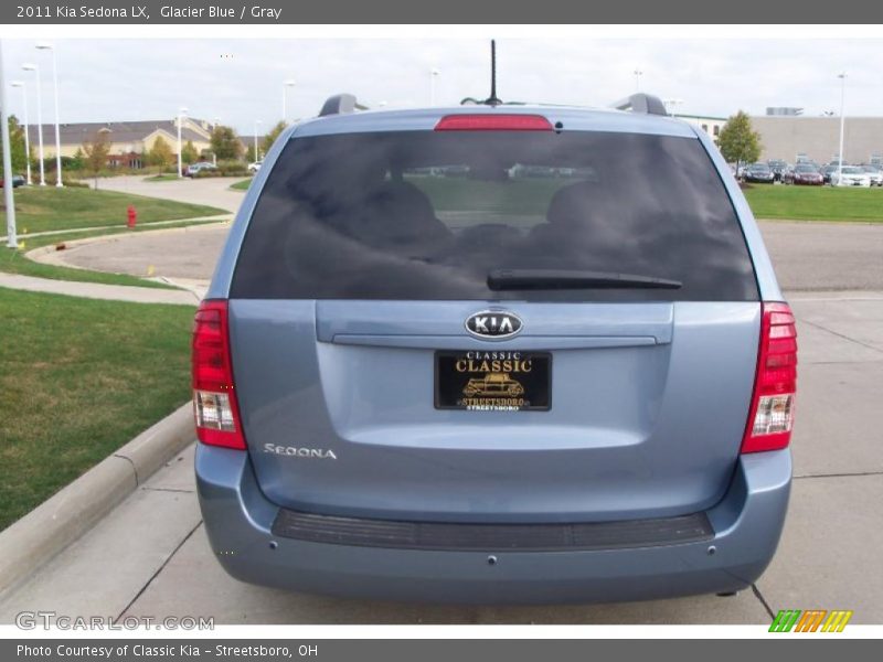Glacier Blue / Gray 2011 Kia Sedona LX