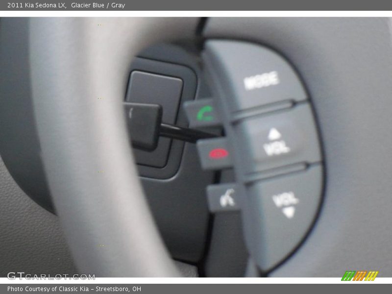 Glacier Blue / Gray 2011 Kia Sedona LX