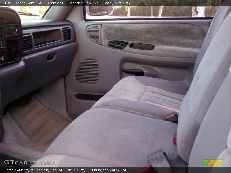 Black / Mist Gray 1997 Dodge Ram 1500 Laramie SLT Extended Cab 4x4
