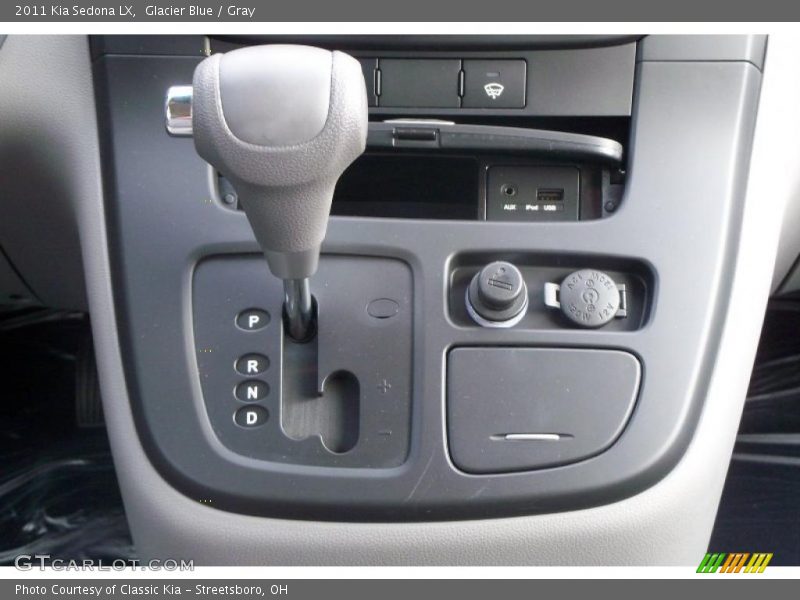 Glacier Blue / Gray 2011 Kia Sedona LX