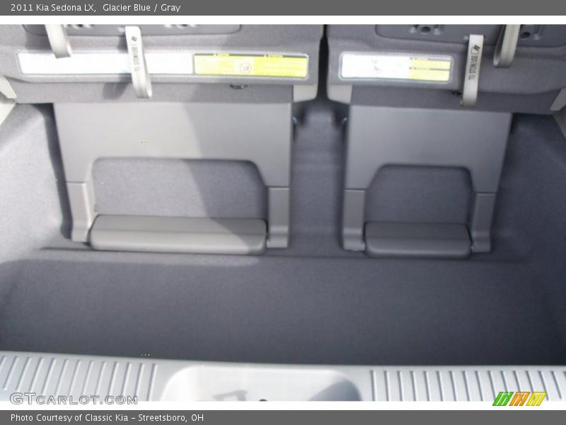 Glacier Blue / Gray 2011 Kia Sedona LX