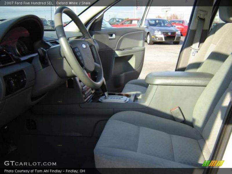 Oxford White / Shale 2007 Ford Five Hundred SEL
