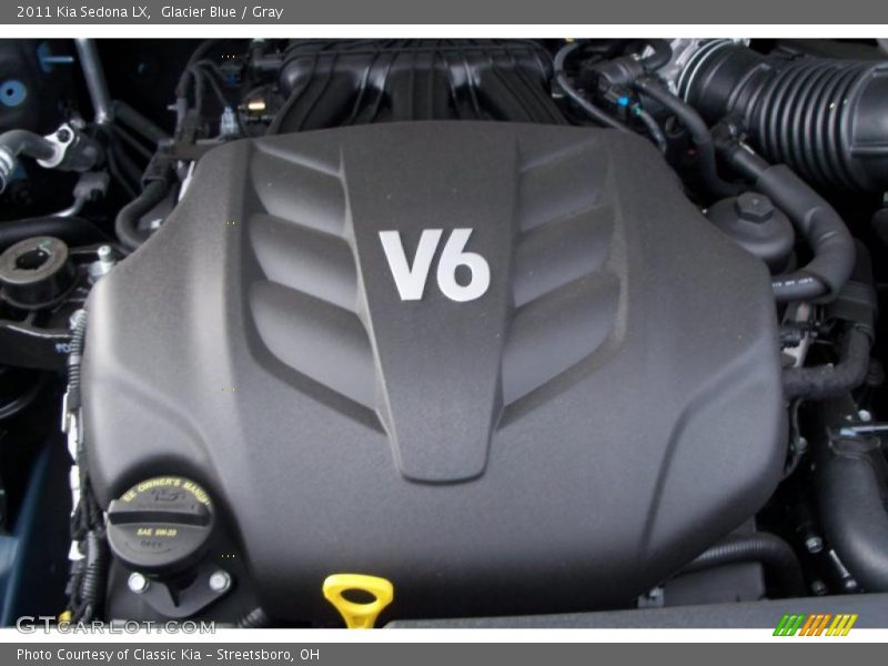 Glacier Blue / Gray 2011 Kia Sedona LX
