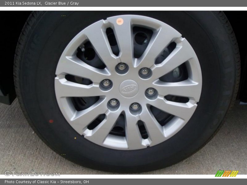 Glacier Blue / Gray 2011 Kia Sedona LX