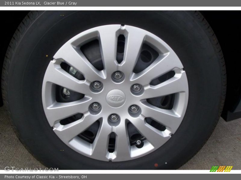 Glacier Blue / Gray 2011 Kia Sedona LX