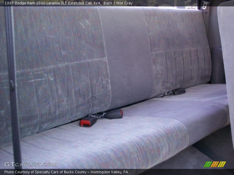 Black / Mist Gray 1997 Dodge Ram 1500 Laramie SLT Extended Cab 4x4