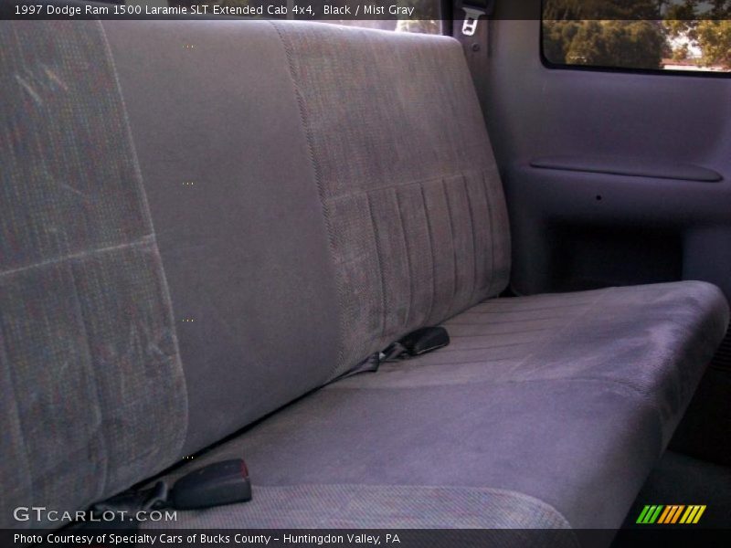 Black / Mist Gray 1997 Dodge Ram 1500 Laramie SLT Extended Cab 4x4