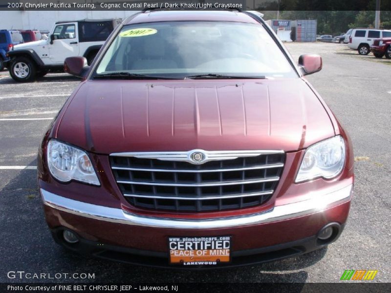 Cognac Crystal Pearl / Dark Khaki/Light Graystone 2007 Chrysler Pacifica Touring