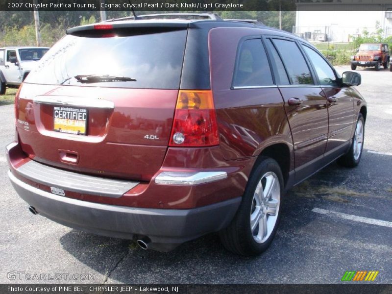Cognac Crystal Pearl / Dark Khaki/Light Graystone 2007 Chrysler Pacifica Touring