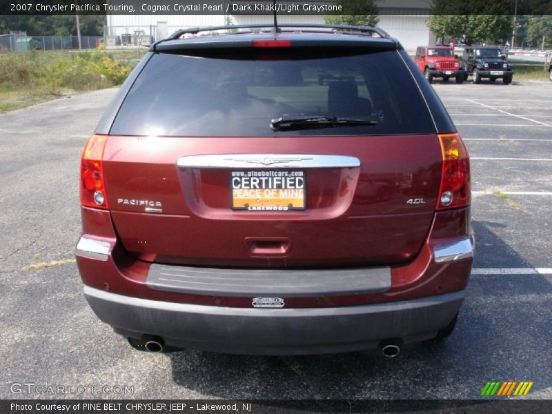 Cognac Crystal Pearl / Dark Khaki/Light Graystone 2007 Chrysler Pacifica Touring