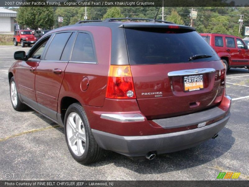 Cognac Crystal Pearl / Dark Khaki/Light Graystone 2007 Chrysler Pacifica Touring
