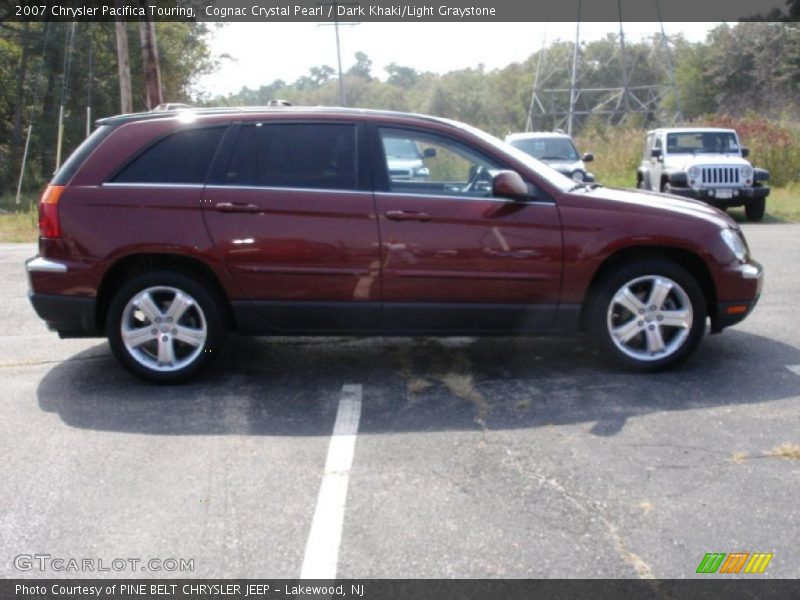 Cognac Crystal Pearl / Dark Khaki/Light Graystone 2007 Chrysler Pacifica Touring