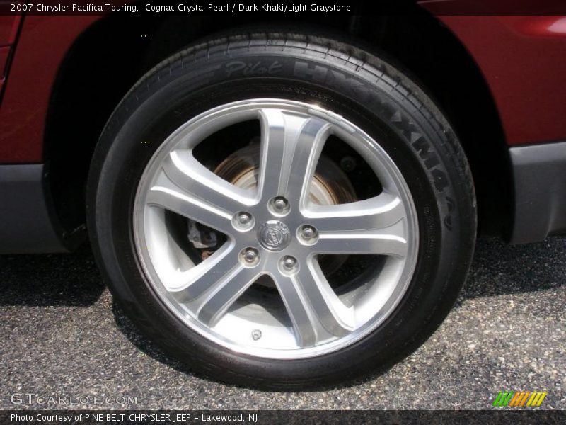 Cognac Crystal Pearl / Dark Khaki/Light Graystone 2007 Chrysler Pacifica Touring