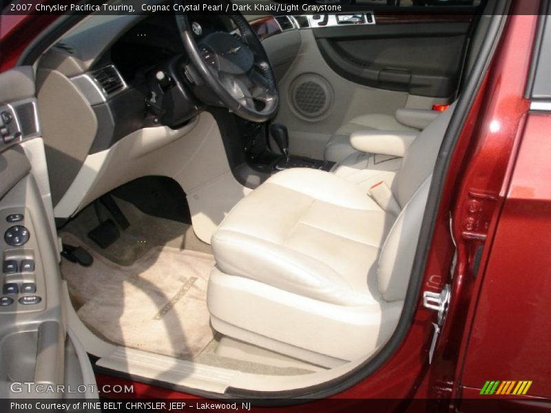 Cognac Crystal Pearl / Dark Khaki/Light Graystone 2007 Chrysler Pacifica Touring