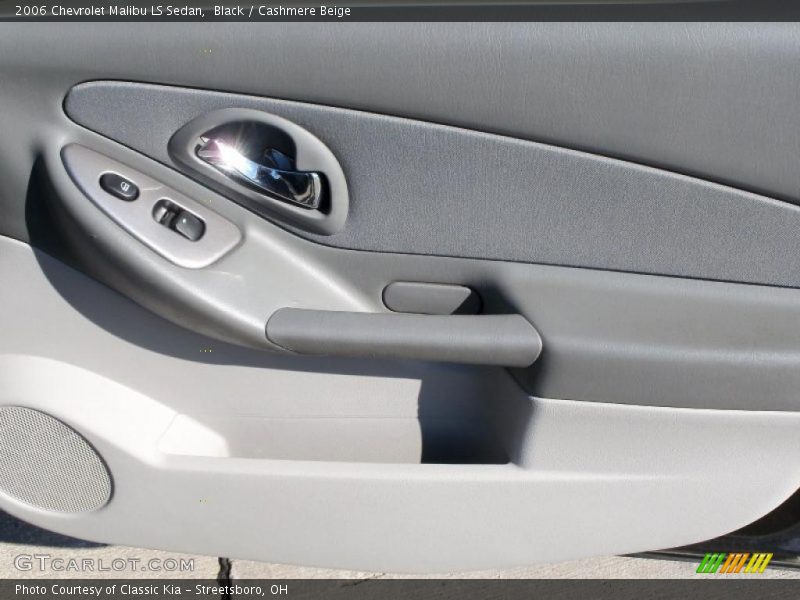 Black / Cashmere Beige 2006 Chevrolet Malibu LS Sedan
