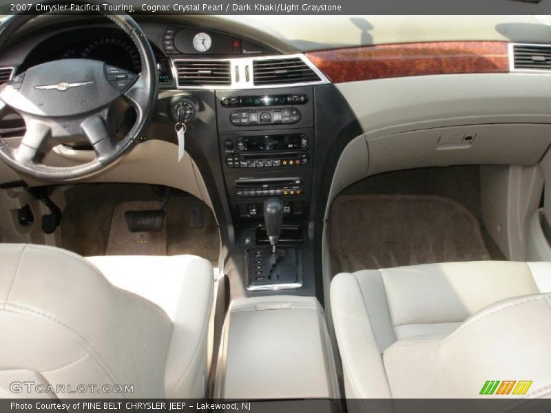 Cognac Crystal Pearl / Dark Khaki/Light Graystone 2007 Chrysler Pacifica Touring