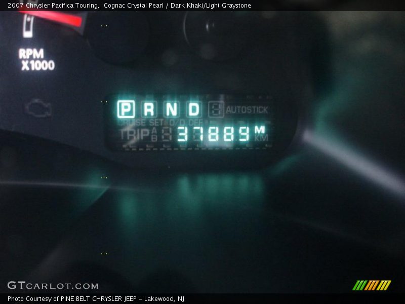 Cognac Crystal Pearl / Dark Khaki/Light Graystone 2007 Chrysler Pacifica Touring