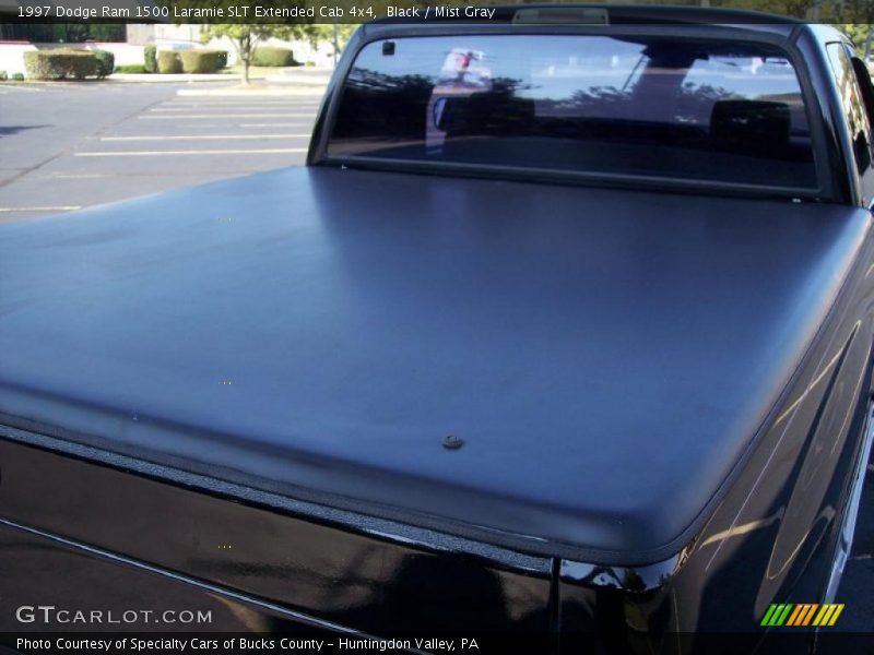 Black / Mist Gray 1997 Dodge Ram 1500 Laramie SLT Extended Cab 4x4