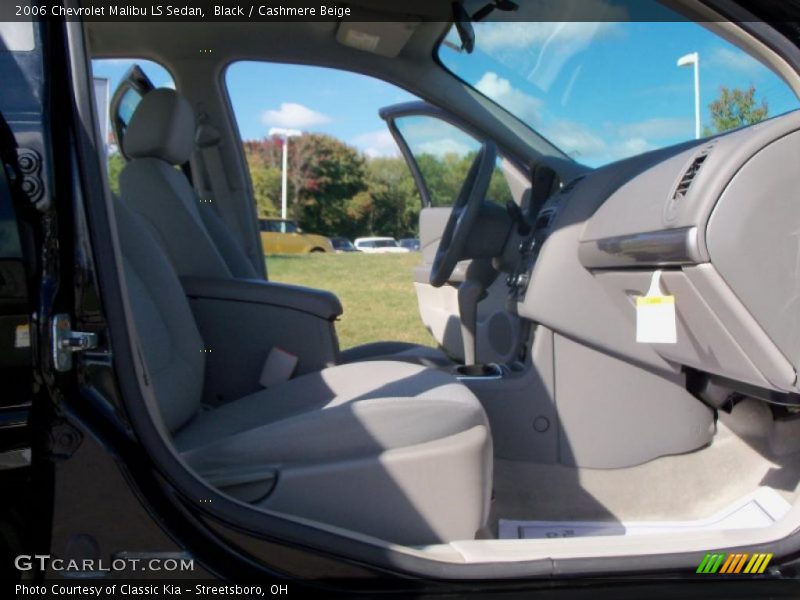 Black / Cashmere Beige 2006 Chevrolet Malibu LS Sedan