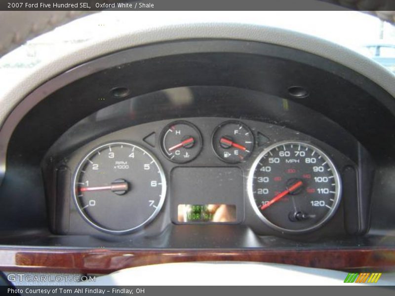 Oxford White / Shale 2007 Ford Five Hundred SEL