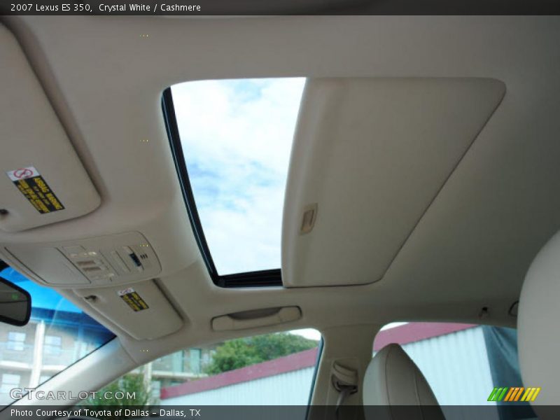 Crystal White / Cashmere 2007 Lexus ES 350