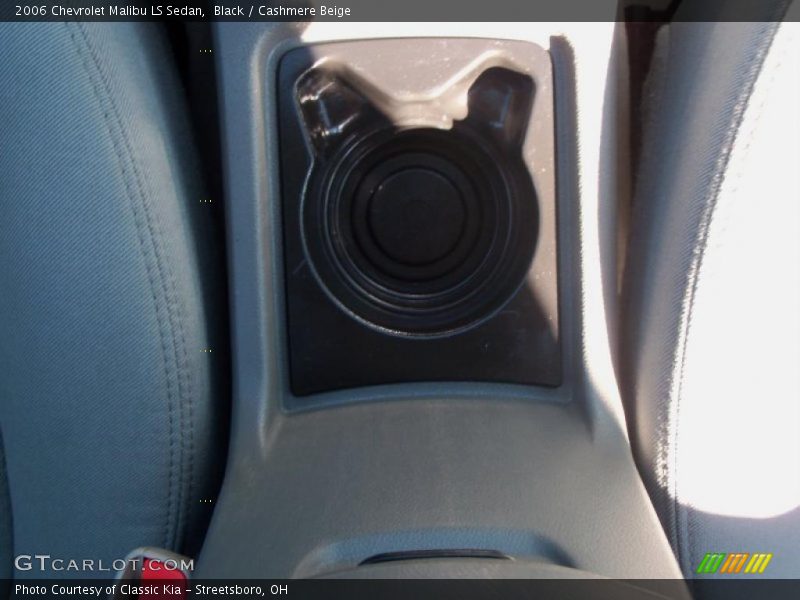 Black / Cashmere Beige 2006 Chevrolet Malibu LS Sedan