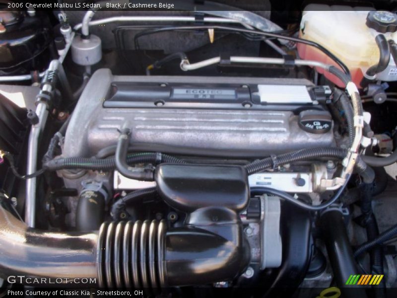 Black / Cashmere Beige 2006 Chevrolet Malibu LS Sedan