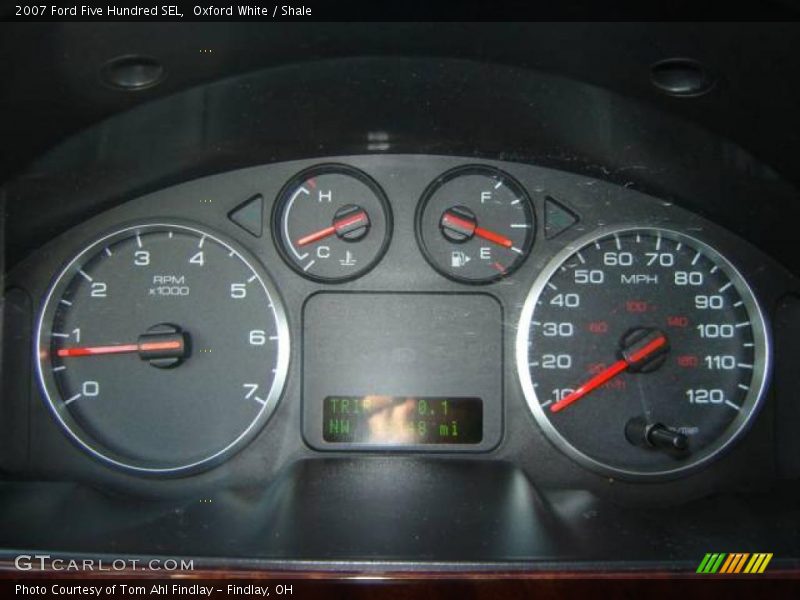 Oxford White / Shale 2007 Ford Five Hundred SEL