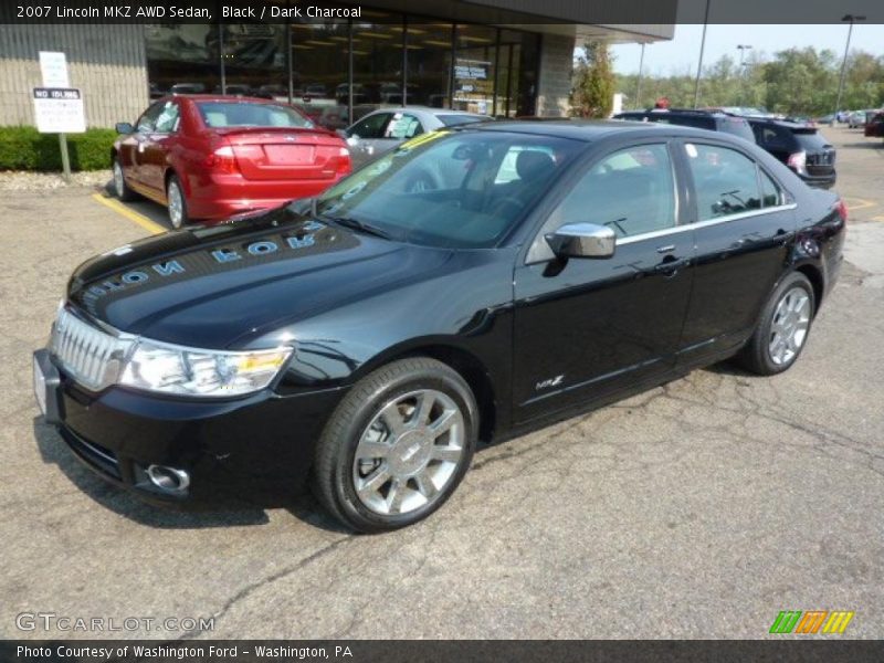 Black / Dark Charcoal 2007 Lincoln MKZ AWD Sedan