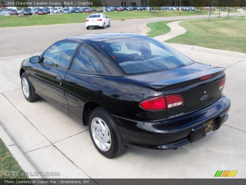 Black / Graphite 1999 Chevrolet Cavalier Coupe