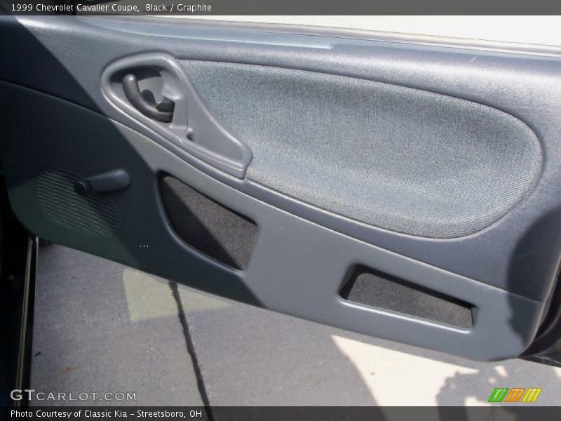 Black / Graphite 1999 Chevrolet Cavalier Coupe