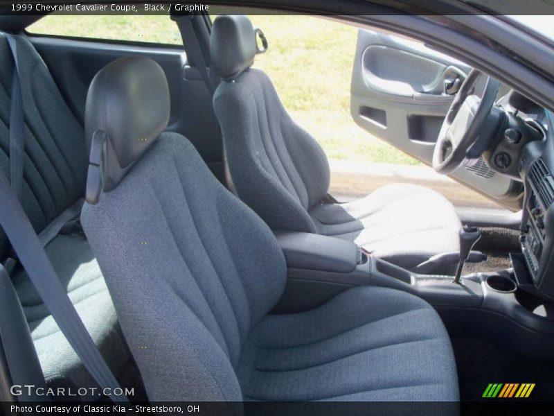 Black / Graphite 1999 Chevrolet Cavalier Coupe